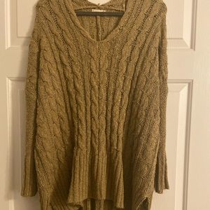 Altar’d State thick tan sweater